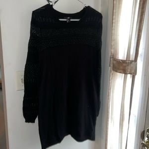 Women’s H&M black sweater dress Size Medium